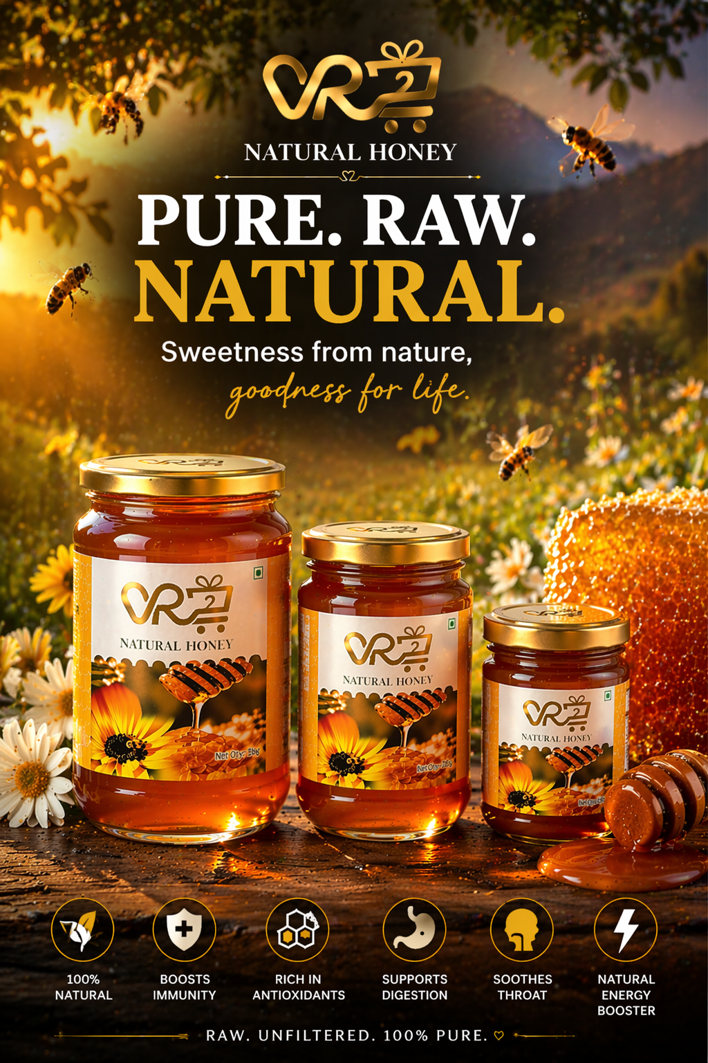 Why Pure Honey Matters: The Truth Behind Natural Honey 🍯