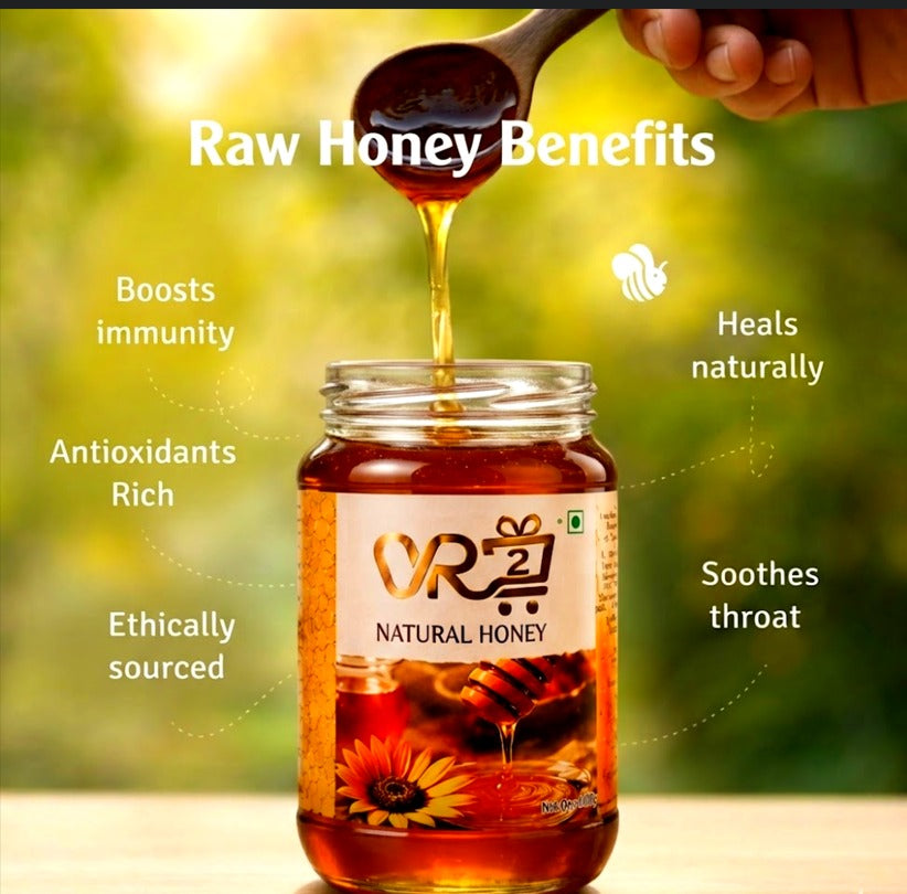 🍯 VR2 Organics Natural Honey – (1000gm)